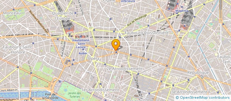 localisation de l'entreprise PGSAM HOLDING  PARIS