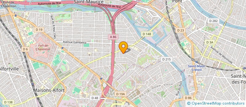 localisation de l'entreprise PGT SERVICES AUTOS  MAISONS-ALFORT