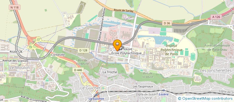 localisation de l'entreprise PGU MEDTEC à PALAISEAU