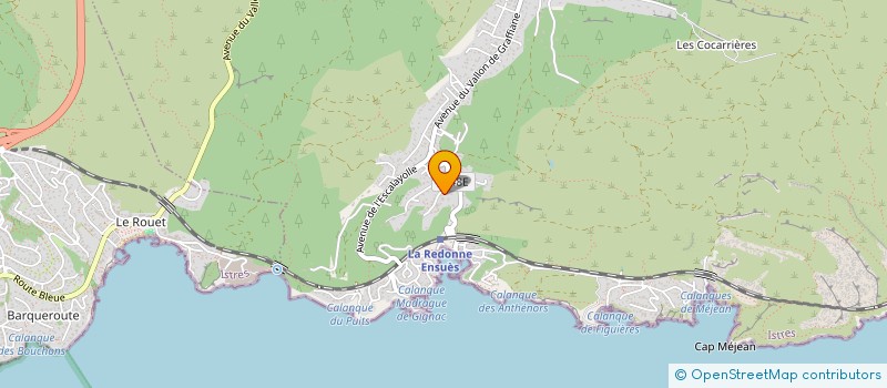 localisation de l'entreprise PGV  ENSUES-LA-REDONNE