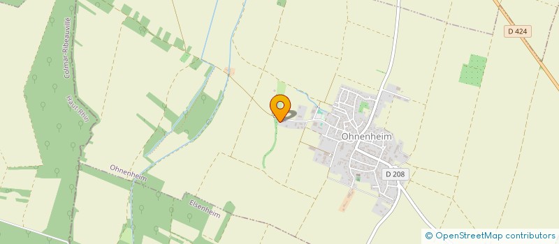 localisation de l'entreprise PGV IMMO  OHNENHEIM