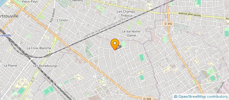 localisation de l'entreprise PH CONSULTANT  HOUILLES