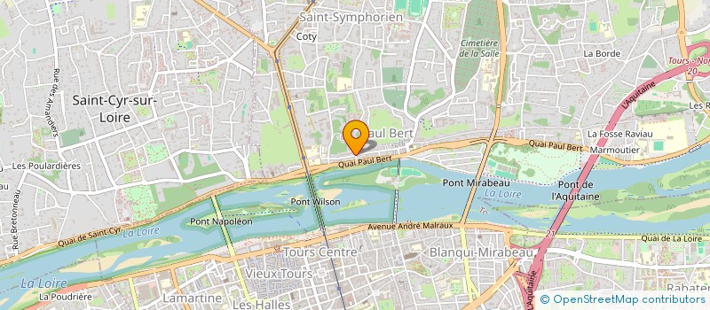 localisation de l'entreprise PH CONSULTANT  TOURS