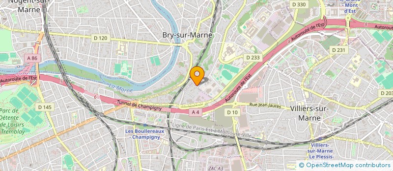 localisation de l'entreprise PH CONSULTING  BRY-SUR-MARNE