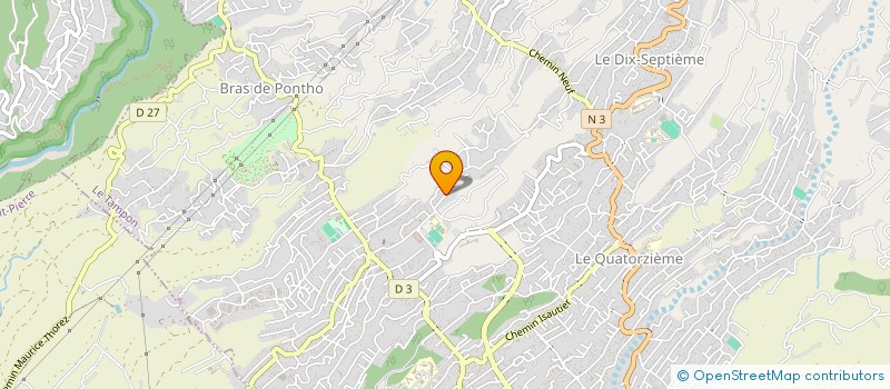 localisation de l'entreprise PH COURSE  LE TAMPON