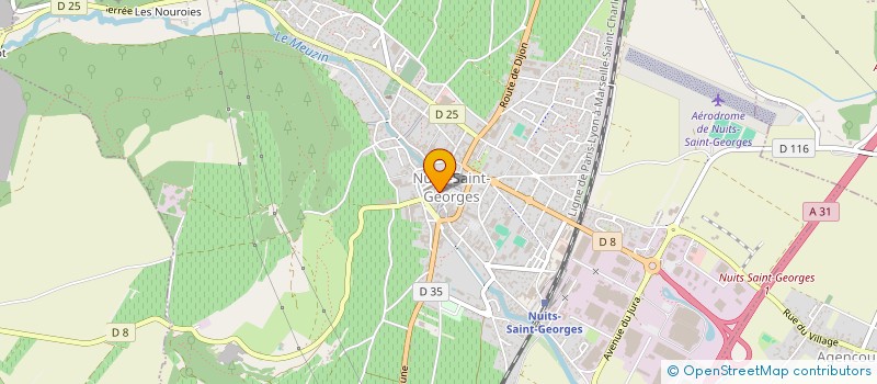 localisation de l'entreprise PH.D.RESERVE DU FOULEUR à NUITS-SAINT-GEORGES