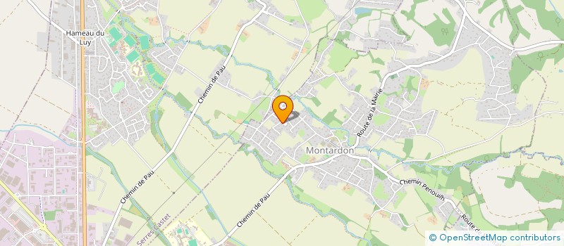 localisation de l'entreprise PH.DELAPLACE  SERRES-CASTET