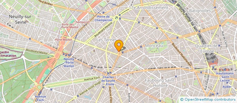 localisation de l'entreprise PH ET ASSOCIES  PARIS