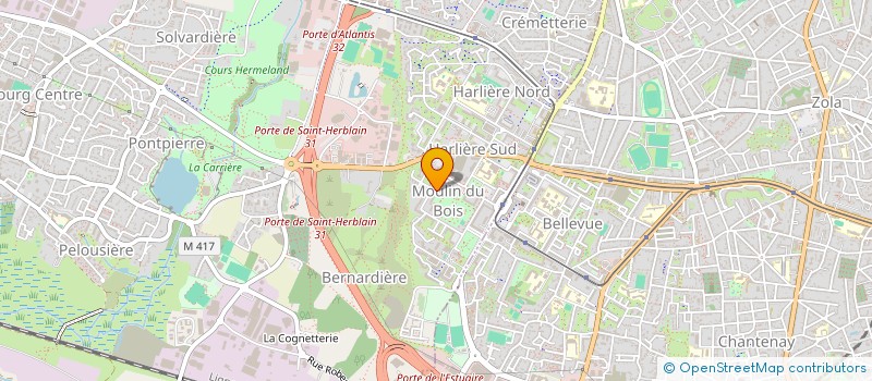 localisation de l'entreprise PH FOSSE à SAINT-HERBLAIN