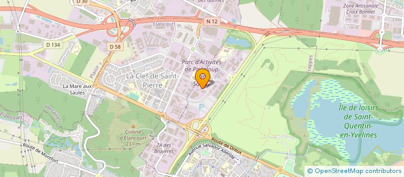 localisation de l'entreprise PH. GUYON CONSULTANT à TRAPPES