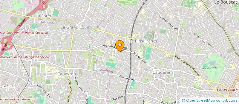 localisation de l'entreprise PH HOLDING  BORDEAUX