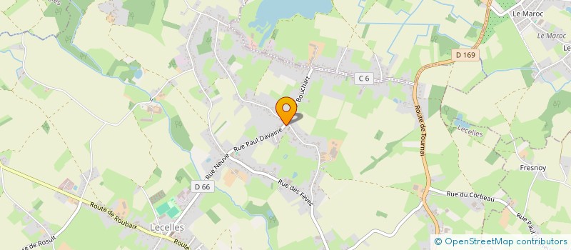 localisation de l'entreprise PH IMMOBILIER  LECELLES