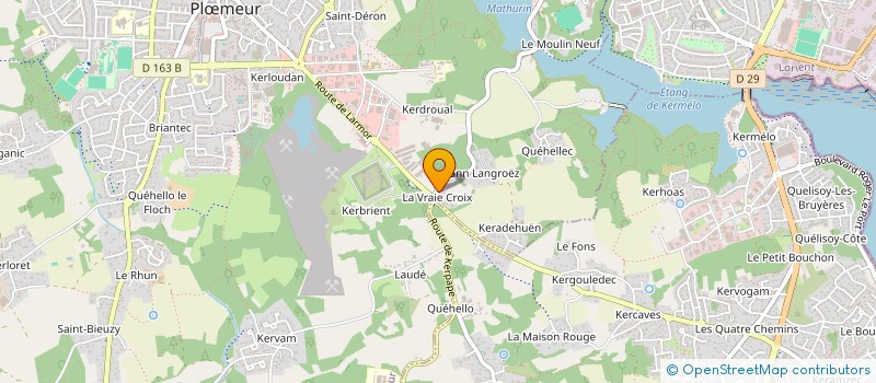 localisation de l'entreprise PH ISOLATION à PLOEMEUR