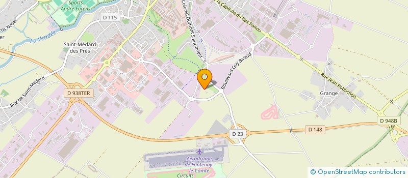 localisation de l'entreprise PH JI à FONTENAY-LE-COMTE