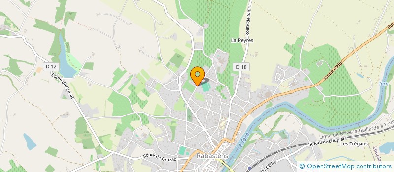 localisation de l'entreprise PH LEVADE CONSEILS & FORMATION  RABASTENS