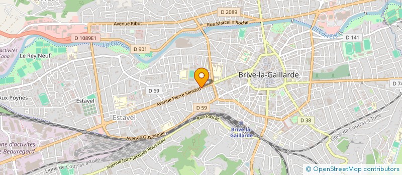 localisation de l'entreprise PH MADRANGE DE L ENTREE AU DESSERT à BRIVE-LA-GAILLARDE