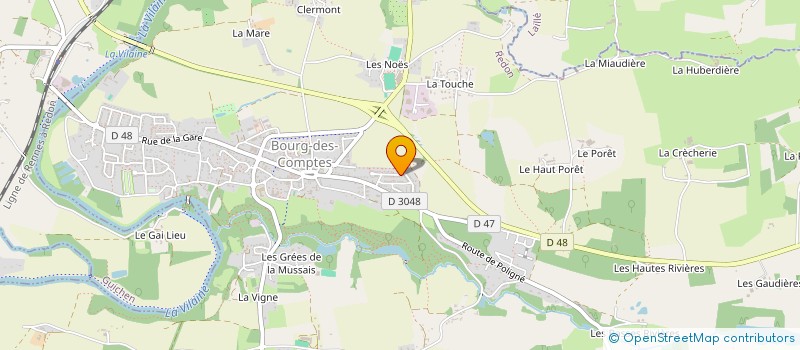 localisation de l'entreprise PH-N  BOURG-DES-COMPTES