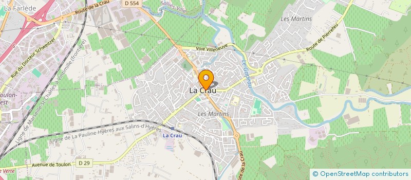 localisation de l'entreprise PH NEUTRE  LA CRAU