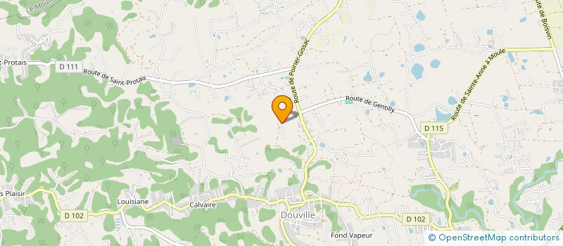 localisation de l'entreprise PH PLOMBERIE  SAINTE-ANNE