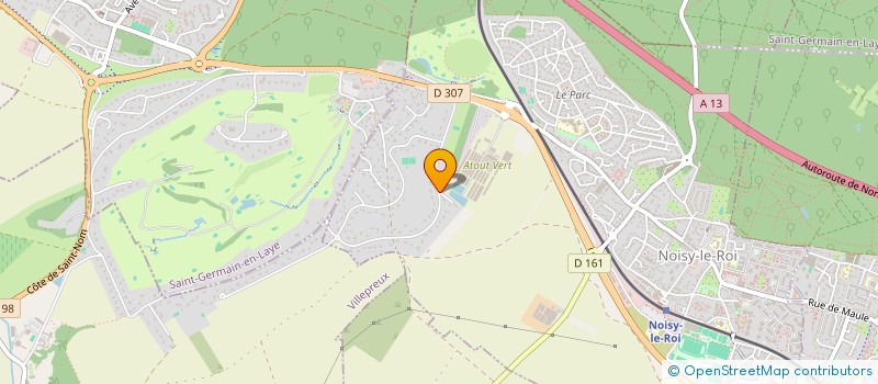 localisation de l'entreprise PH RENOV  NOISY-LE-ROI