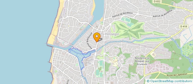 localisation de l'entreprise PH VERT  SOORTS-HOSSEGOR