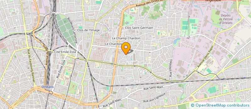 localisation de l'entreprise PH1 OBLIG à ORLEANS