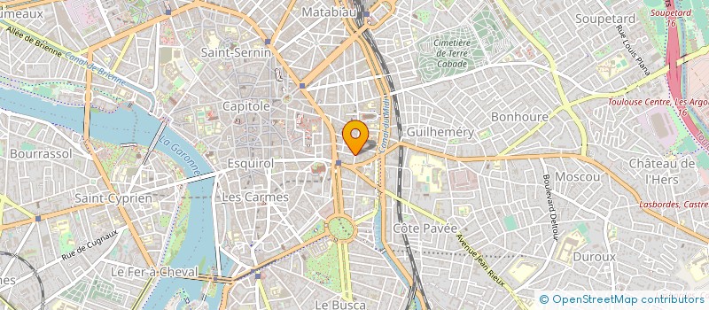 localisation de l'entreprise PH2M à TOULOUSE