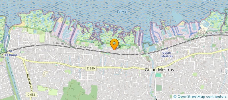localisation de l'entreprise PH2M  GUJAN-MESTRAS