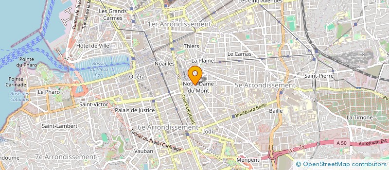 localisation de l'entreprise PH4  MARSEILLE