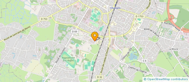 localisation de l'entreprise PH419 à CHALLANS