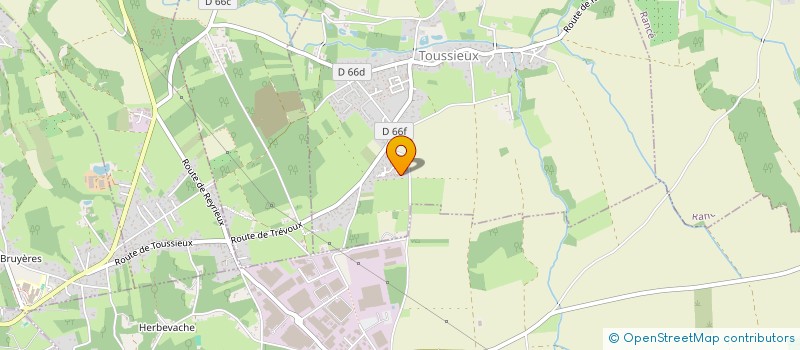 localisation de l'entreprise PH4M  TOUSSIEUX