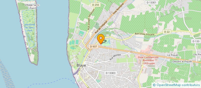 localisation de l'entreprise PHA 7 CONSEIL & DEVELOPPEMENT à BLAYE