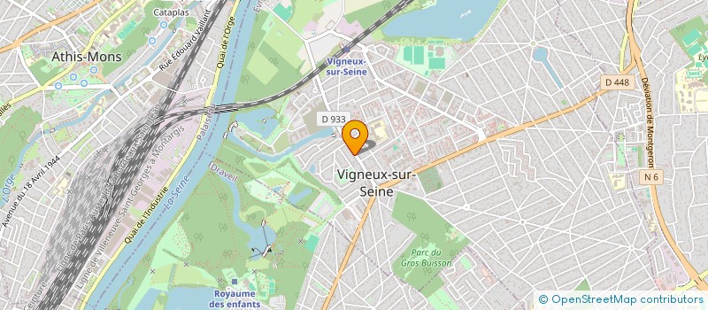 localisation de l'entreprise PHA à VIGNEUX-SUR-SEINE