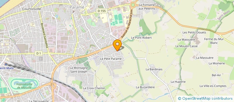localisation de l'entreprise PHA 9  SAINT-MALO