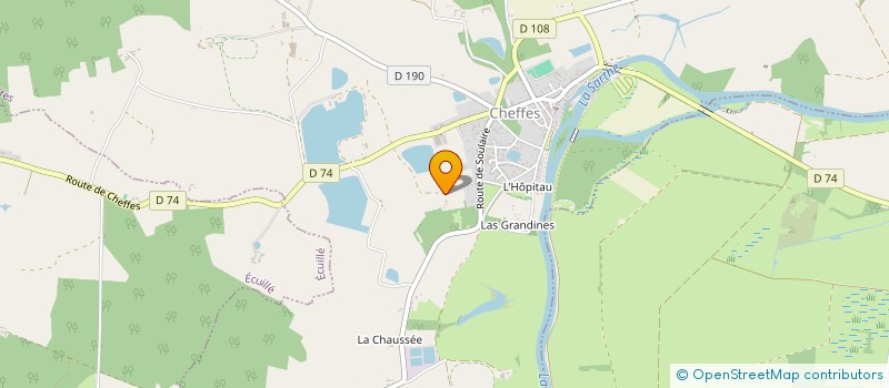 localisation de l'entreprise PHA CREATION  TIERCE