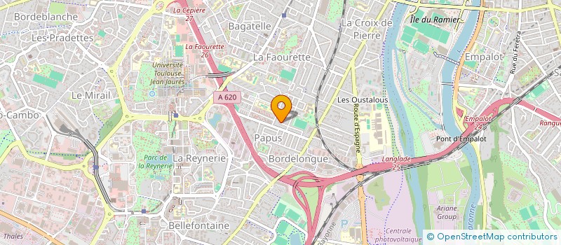 localisation de l'entreprise PHA IMMOBILIER à TOULOUSE