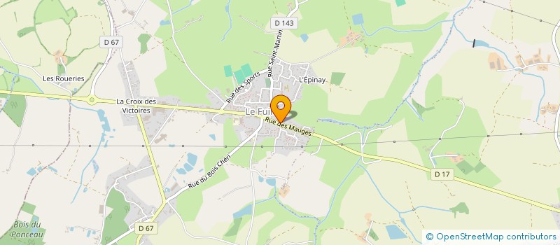 localisation de l'entreprise PHABL  OREE-D'ANJOU