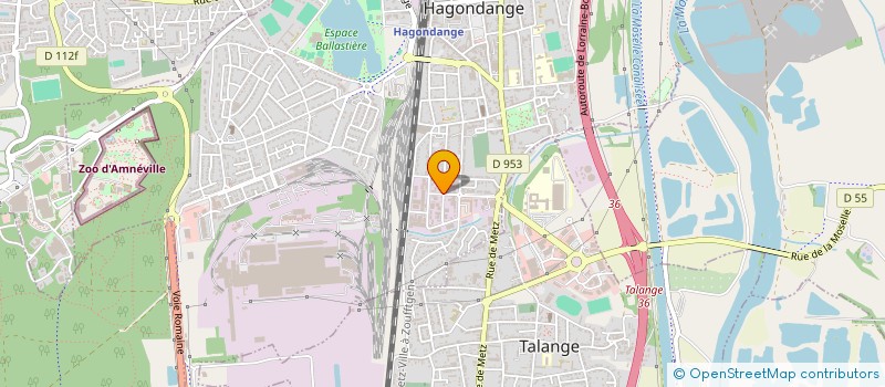 localisation de l'entreprise PHAC à HAGONDANGE