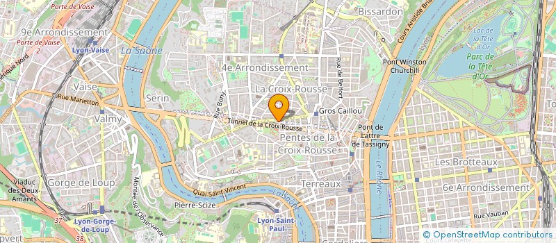 localisation de l'entreprise PHACX CONSEILS à LYON