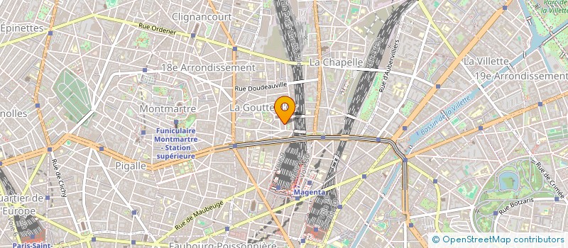 localisation de l'entreprise PHADA  PARIS