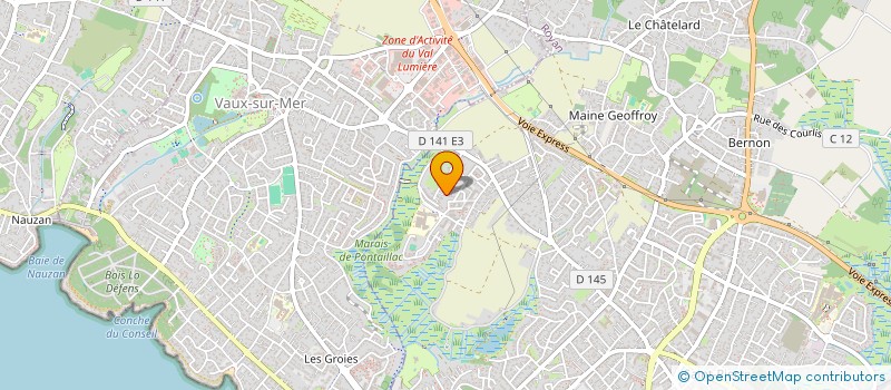 localisation de l'entreprise PHADA  ROYAN