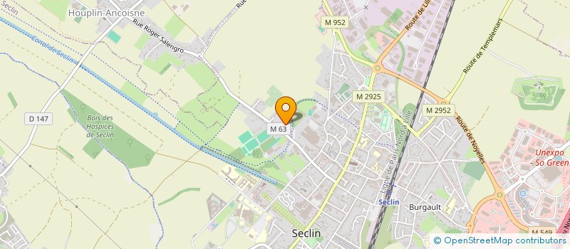 localisation de l'entreprise PHAE  SECLIN