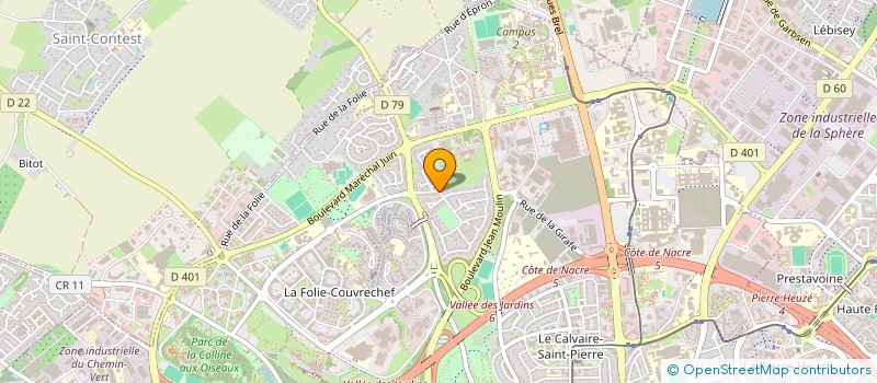 localisation de l'entreprise PHAESTOS IT GLOBAL SERVICES à CAEN