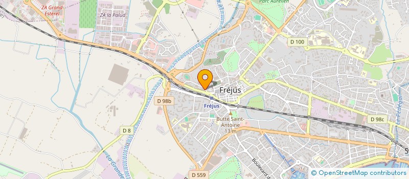 localisation de l'entreprise PHAI à FREJUS