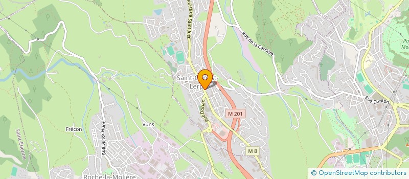 localisation de l'entreprise PHALANX CAPITAL  SAINT-ETIENNE