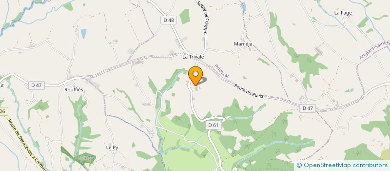 localisation de l'entreprise PHALIP JEAN LOUIS ET DOMINIQUE  PREVINQUIERES