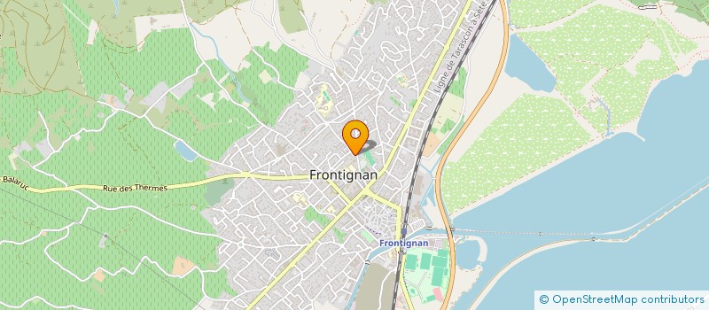 localisation de l'entreprise PHALIPPOU à FRONTIGNAN