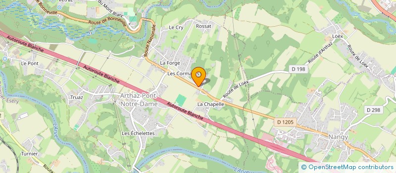 localisation de l'entreprise PHAM  ARTHAZ-PONT-NOTRE-DAME