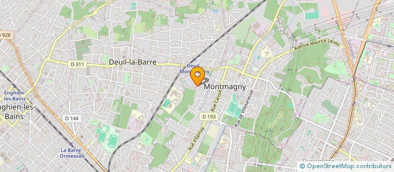 localisation de l'entreprise PHAM  MONTMAGNY