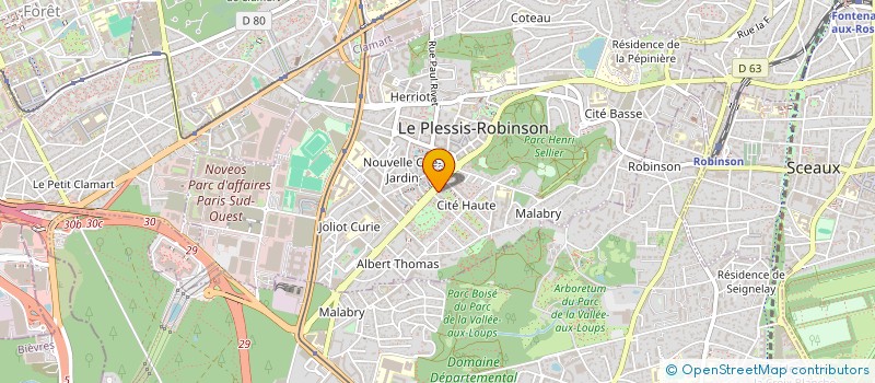 localisation de l'entreprise PHAM ET COMPAGNIE  LE PLESSIS-ROBINSON